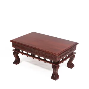 Wooden compact Ethnic Style coffee table